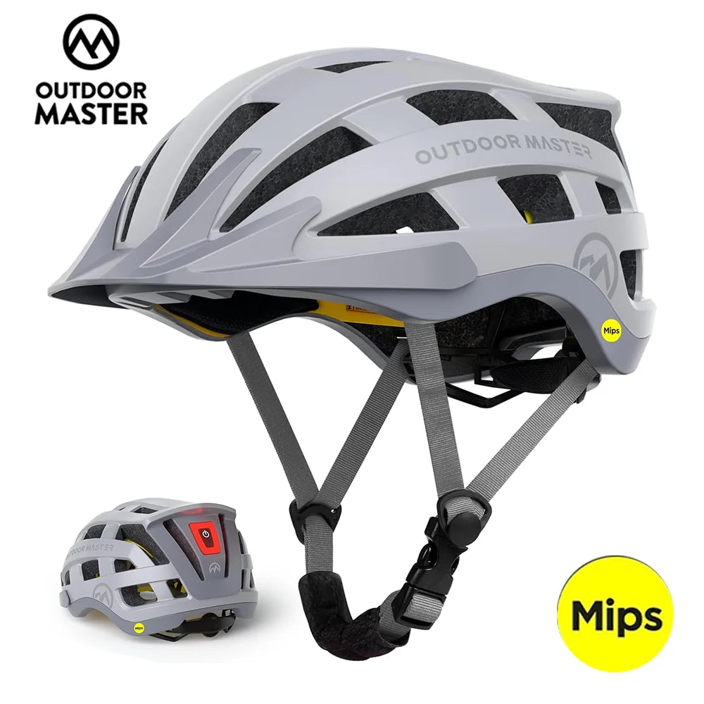 OutdoorMaster LED Bike Helmet