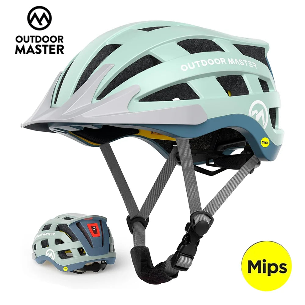OutdoorMaster LED Bike Helmet