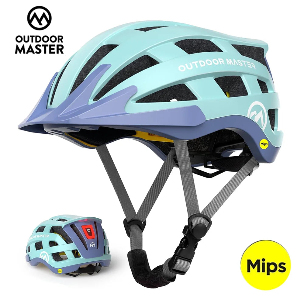 OutdoorMaster LED Bike Helmet