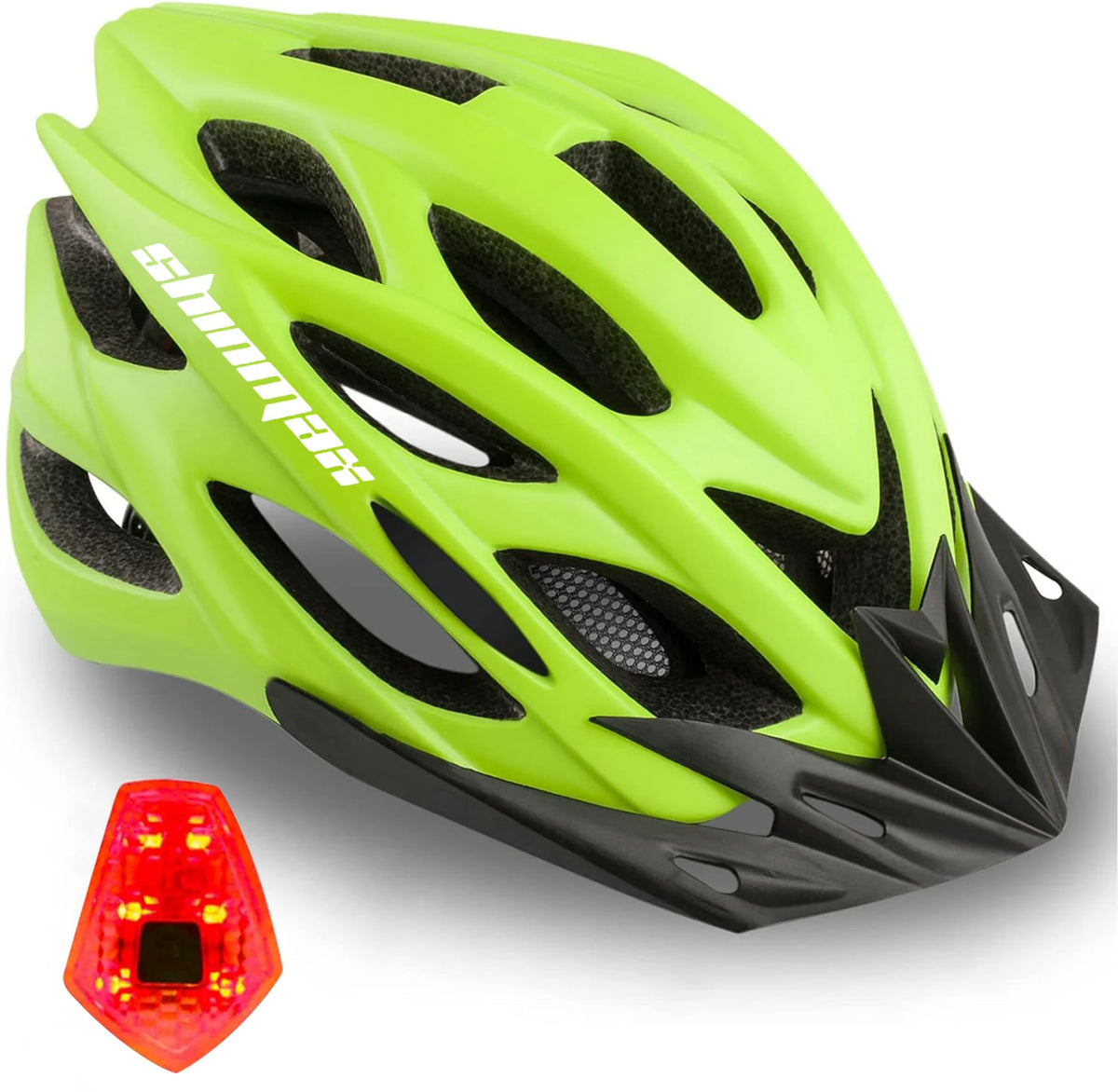 LED Visor Bike Helmet