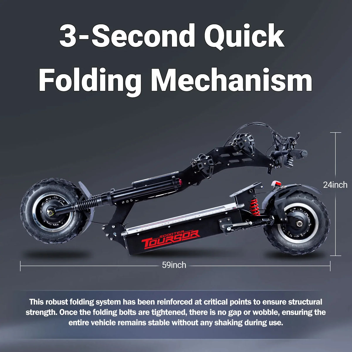 TOURSOR X14 Dual-Motor Electric Scooter