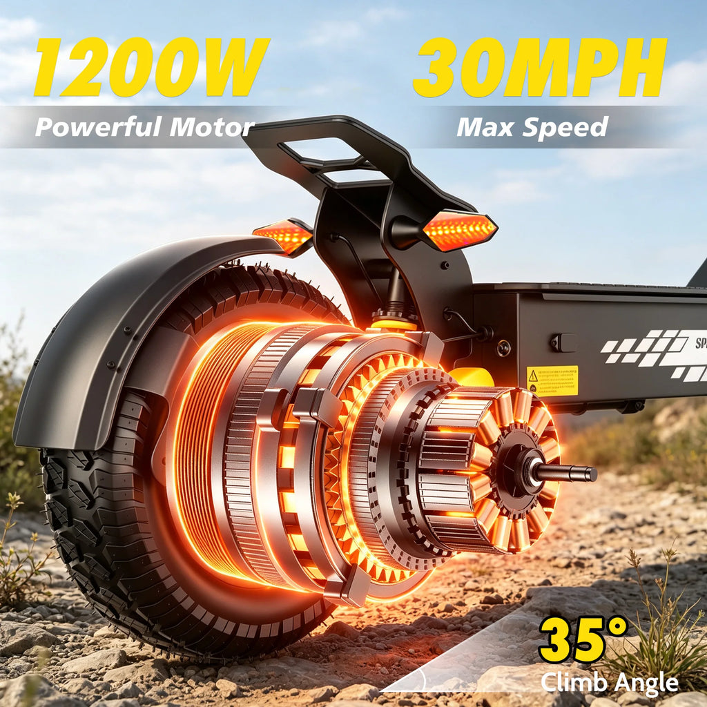 EOEOTWO 1200W Off-Road Electric Scooter