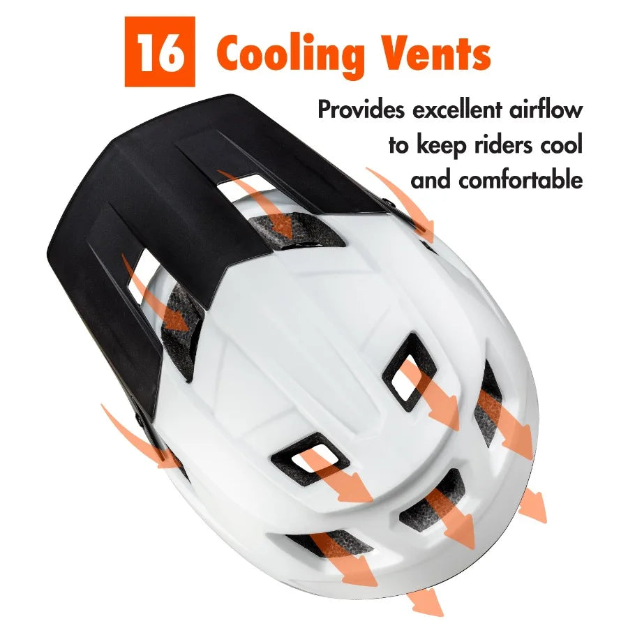 Adult 4-Shell Bike Helmet