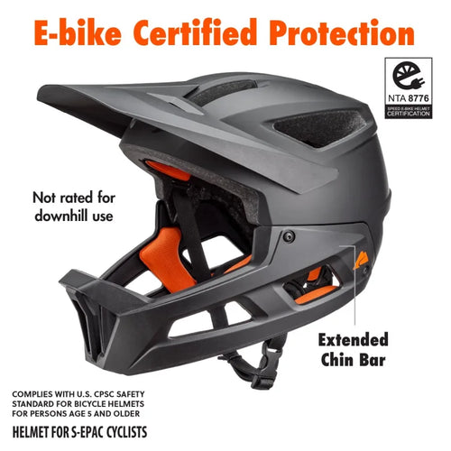 Adult Full-Face Bike Helmet