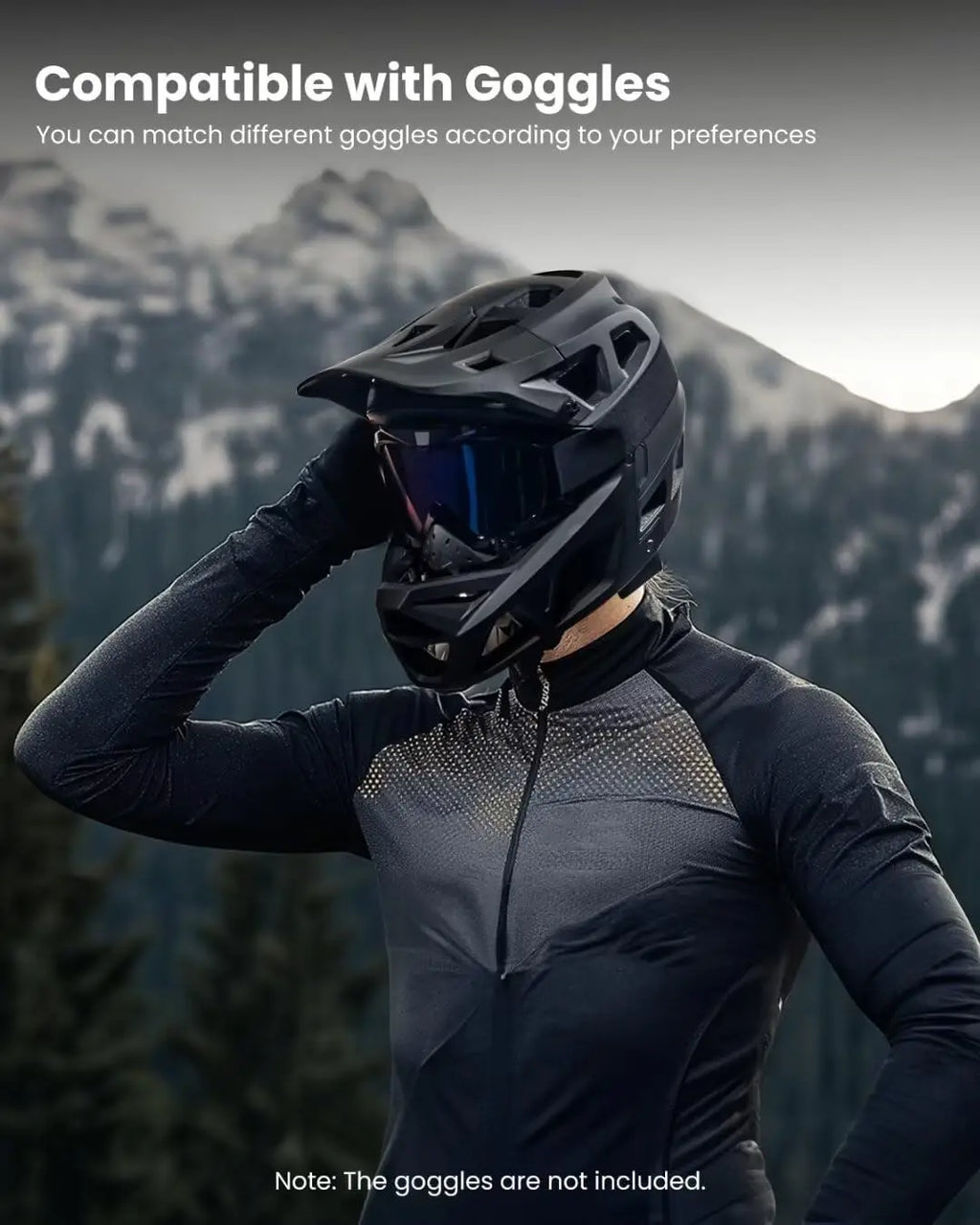 Full-Face MTB Bike Helmet