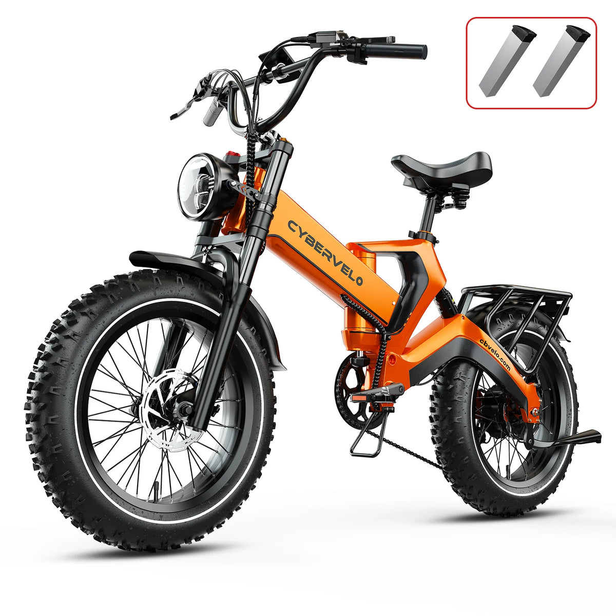 Cybervelo EK6 Fat Tire Electric Bike
