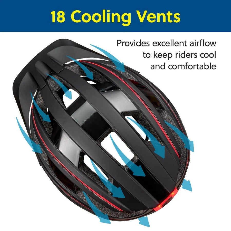 Concord LED Bike Helmet