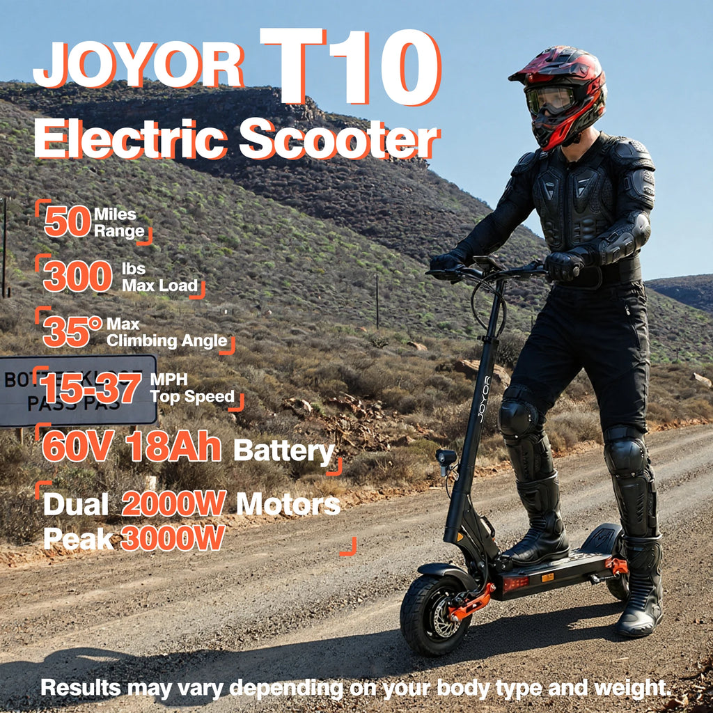 JOYOR T10 Off-Road Electric Scooter