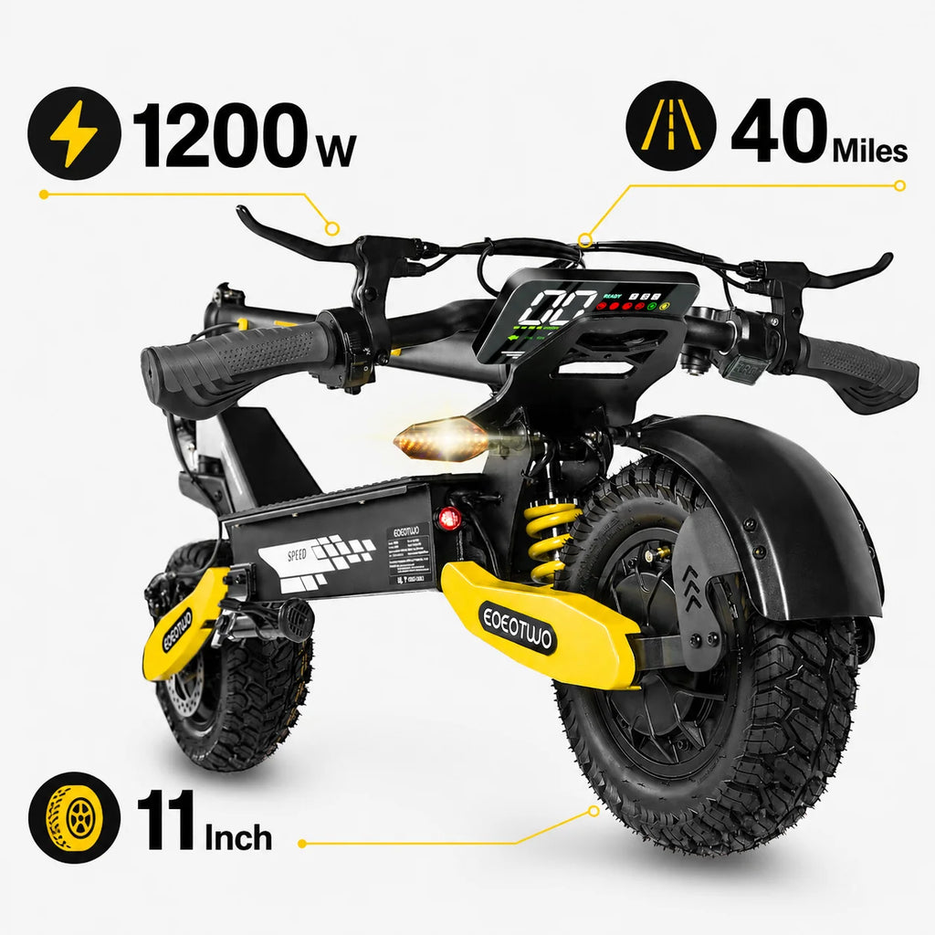 EOEOTWO 1200W Off-Road Electric Scooter