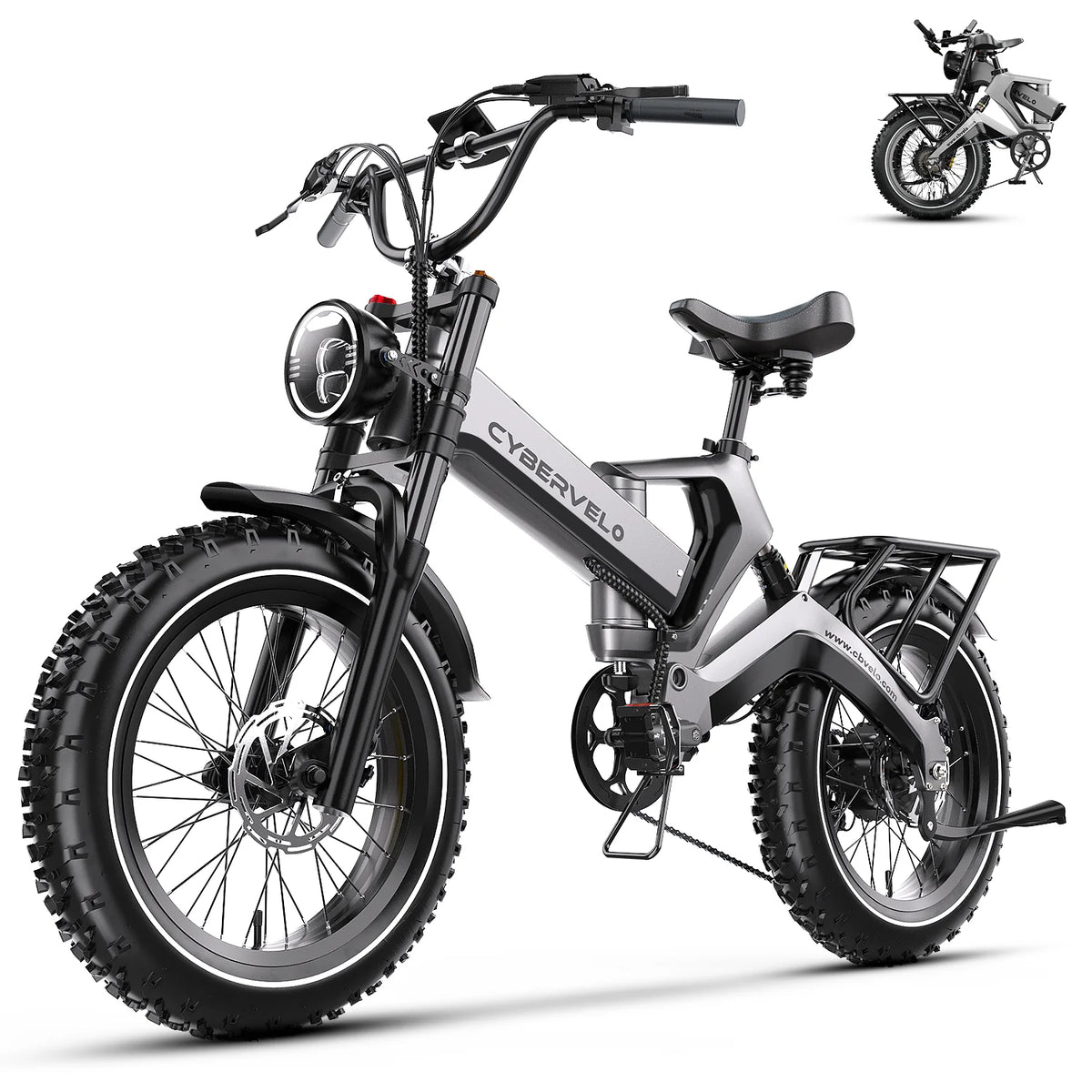 Cybervelo EK6 Fat Tire Electric Bike
