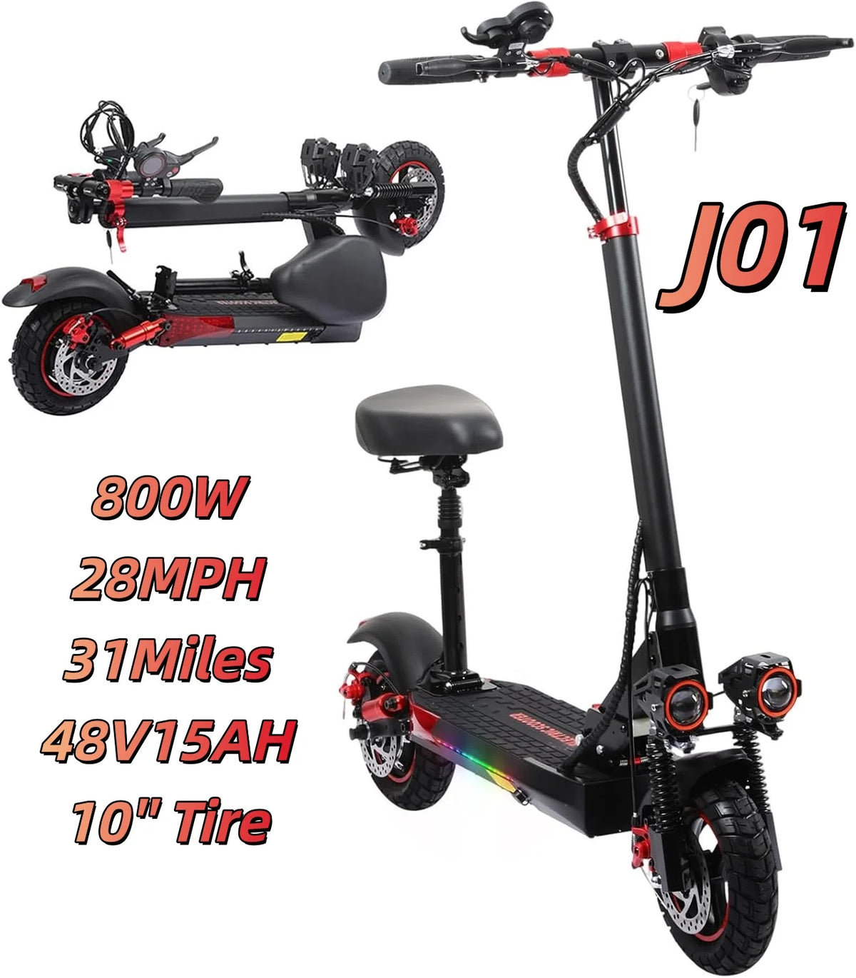 EOEOTWO 1200W Off-Road Electric Scooter