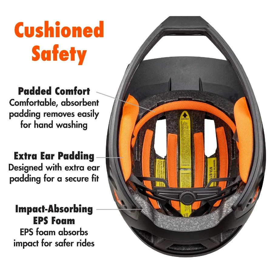 Adult Full-Face Bike Helmet