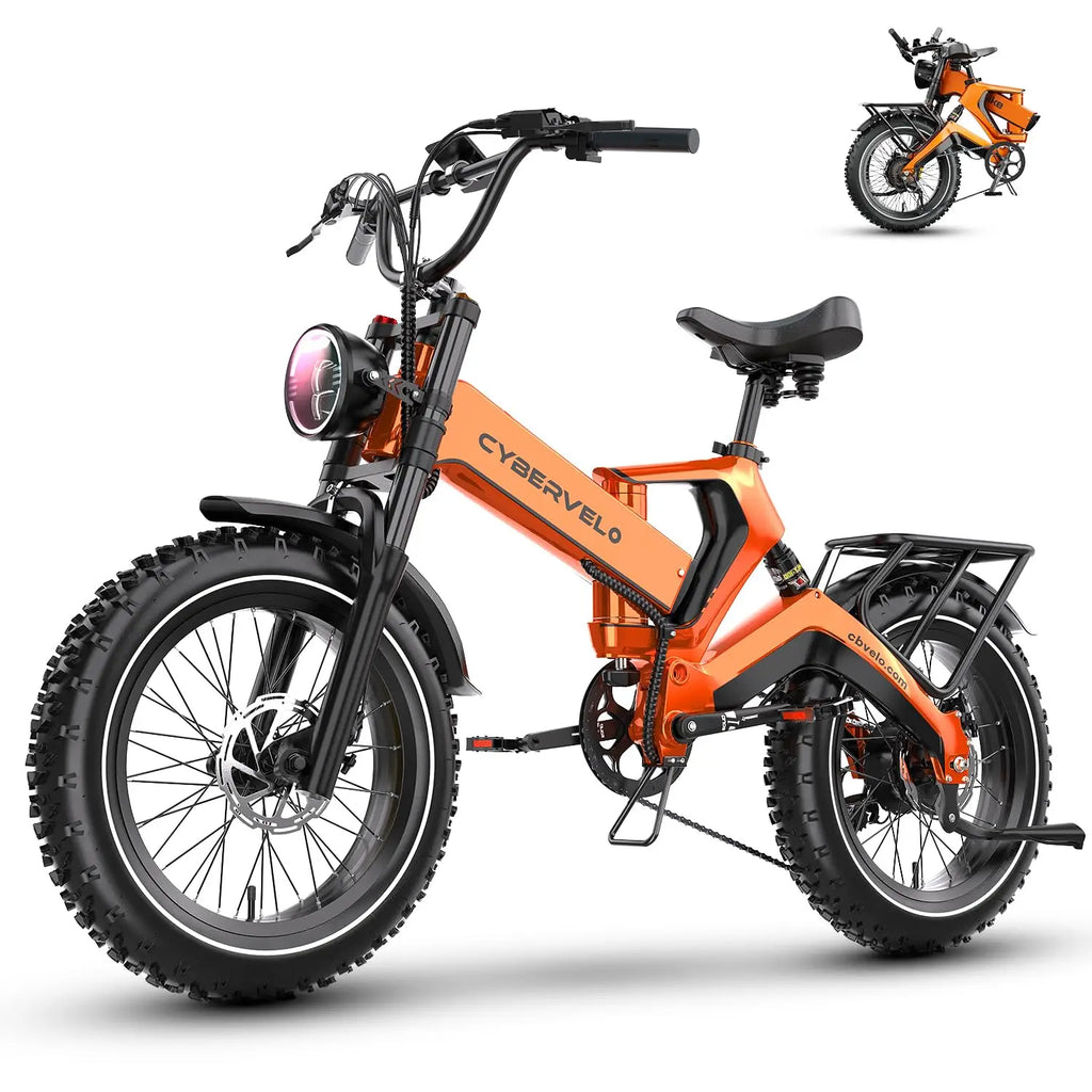 Cybervelo EK6 Fat Tire Electric Bike