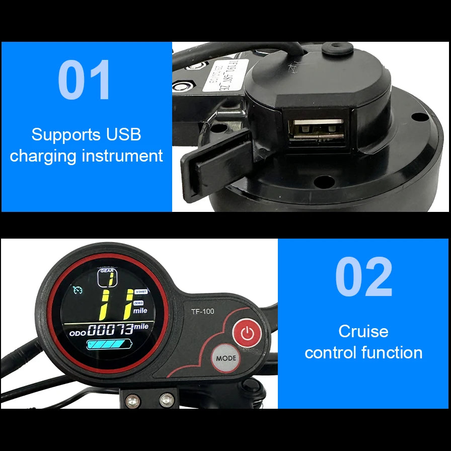 800W Long-Range Electric Scooter
