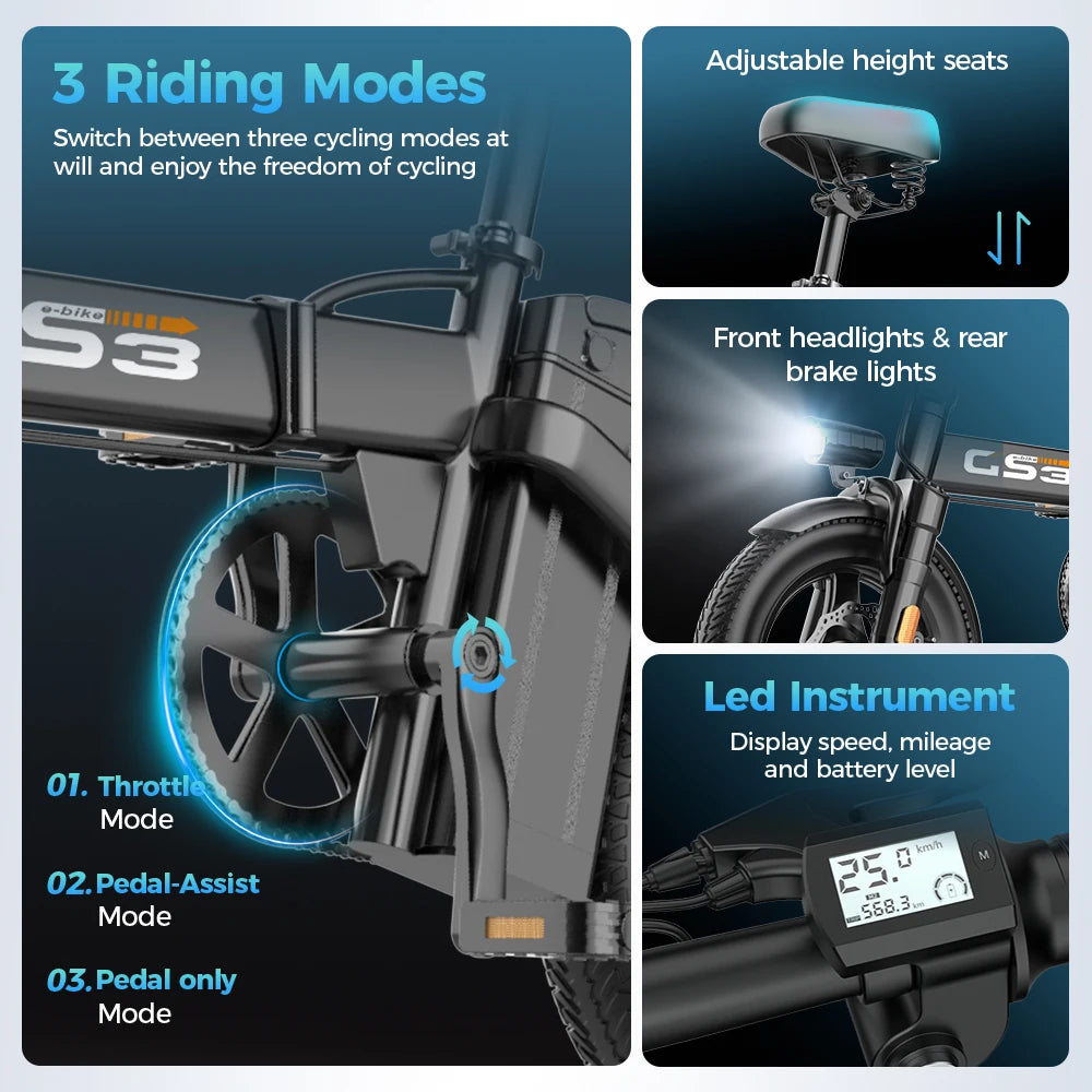 GS3 City Electric Bike