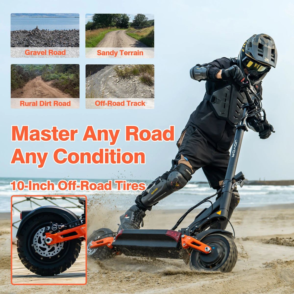 JOYOR T10 Off-Road Electric Scooter
