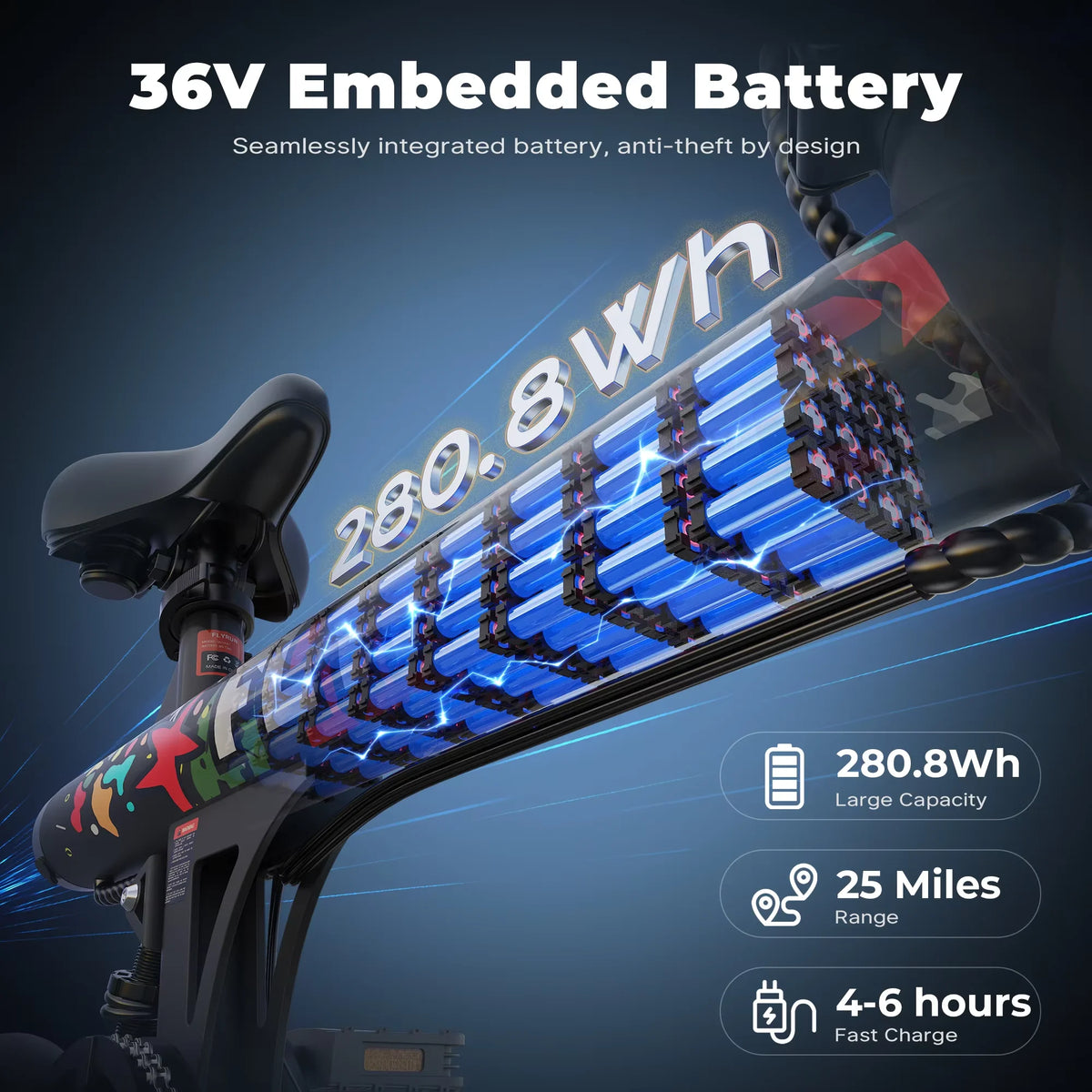 FLYRUN NV14-ST Road Electric Bike