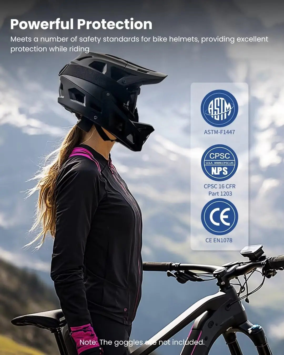 Full-Face MTB Bike Helmet