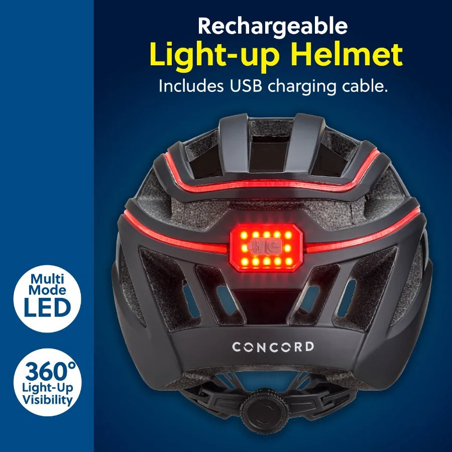 Concord LED Bike Helmet