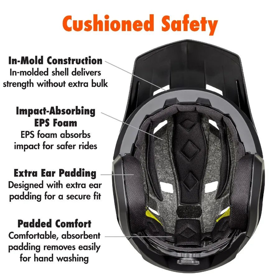 Adult 4-Shell Bike Helmet